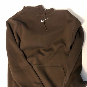 Nike brown hoodie small NWT